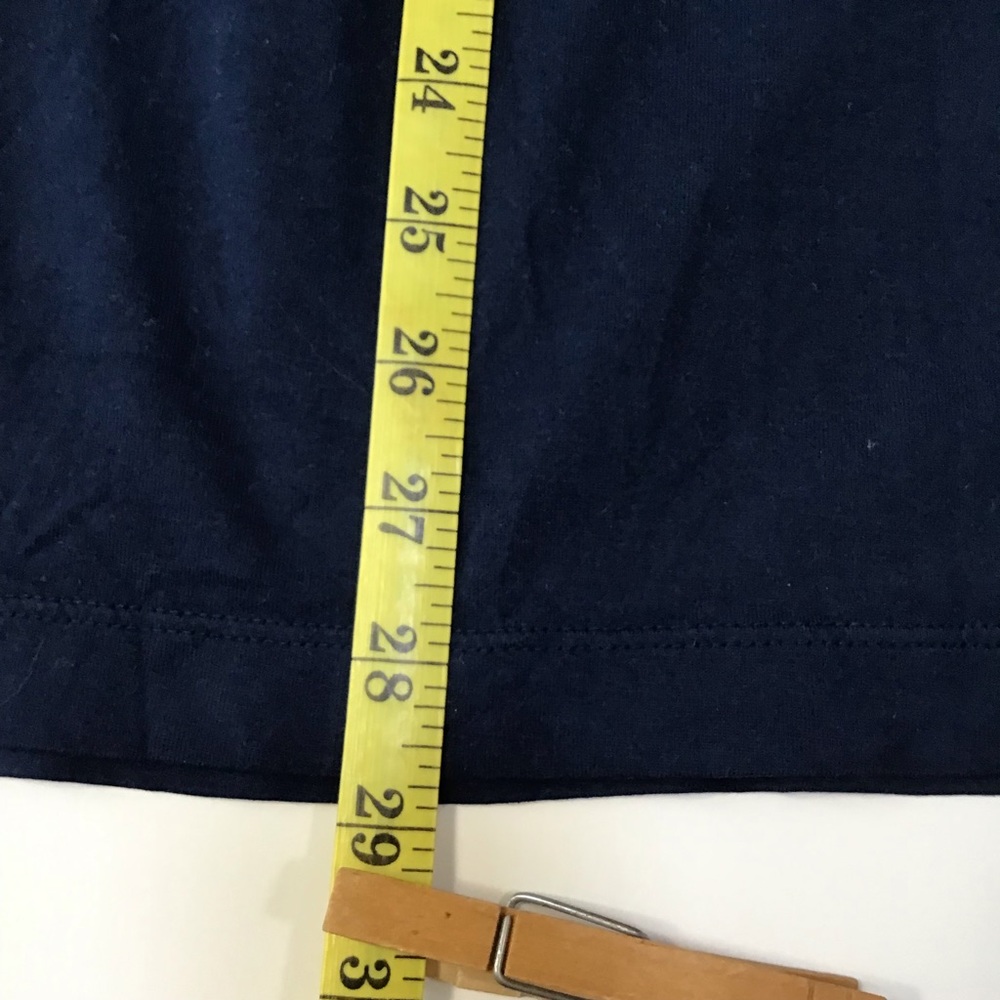 Tommy Bahama Shirt Mens Sz XL Navy Solid Polo Long Sleeve Pima Cotton Blend - Picture 15 of 16